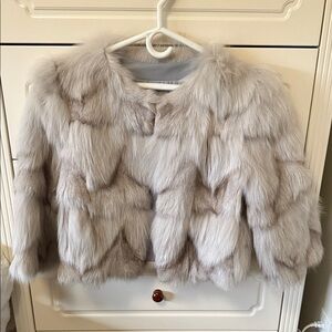 Chic Faux Fur Cape